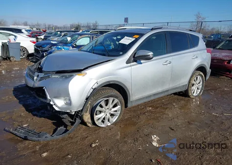 2015 Toyota Rav4 Limited из США, поврежденный, VIN JTMDFREV2FD167809